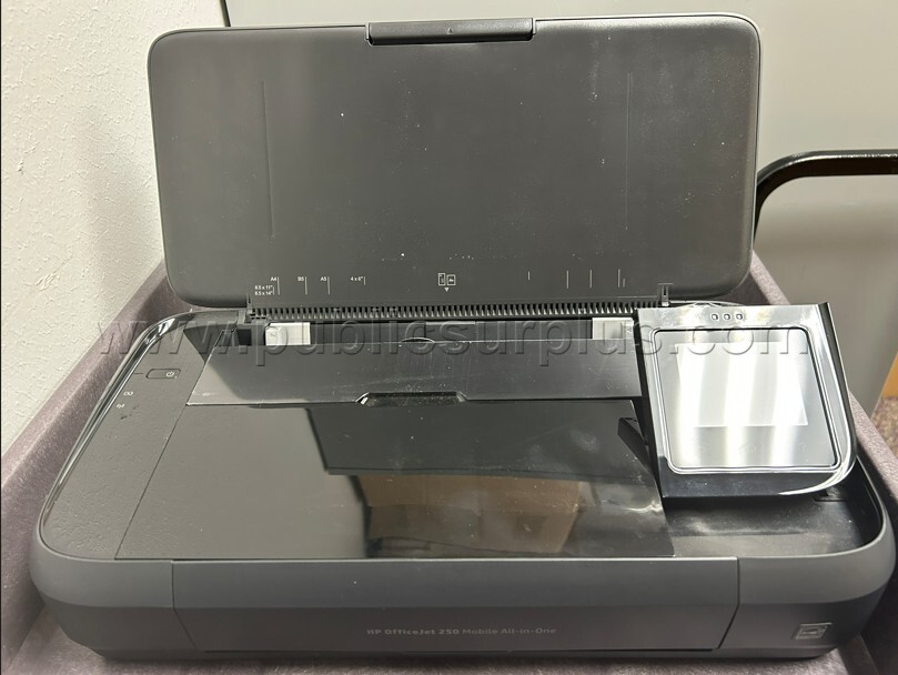 Lot 71 - Printers, Monitors, Rolling bags, Keyboards, Mouse (See Description) — photo 1