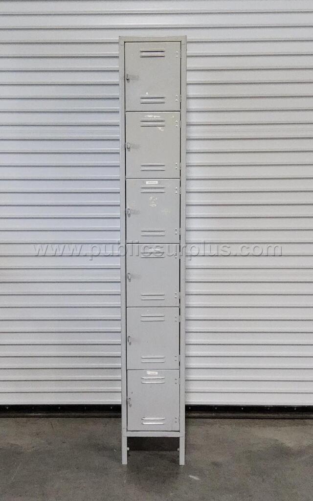 LOCKER WITH 6 COMPARTMENTS — photo 1