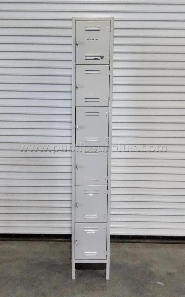 LOCKER WITH 6 COMPARTMENTS — photo 1