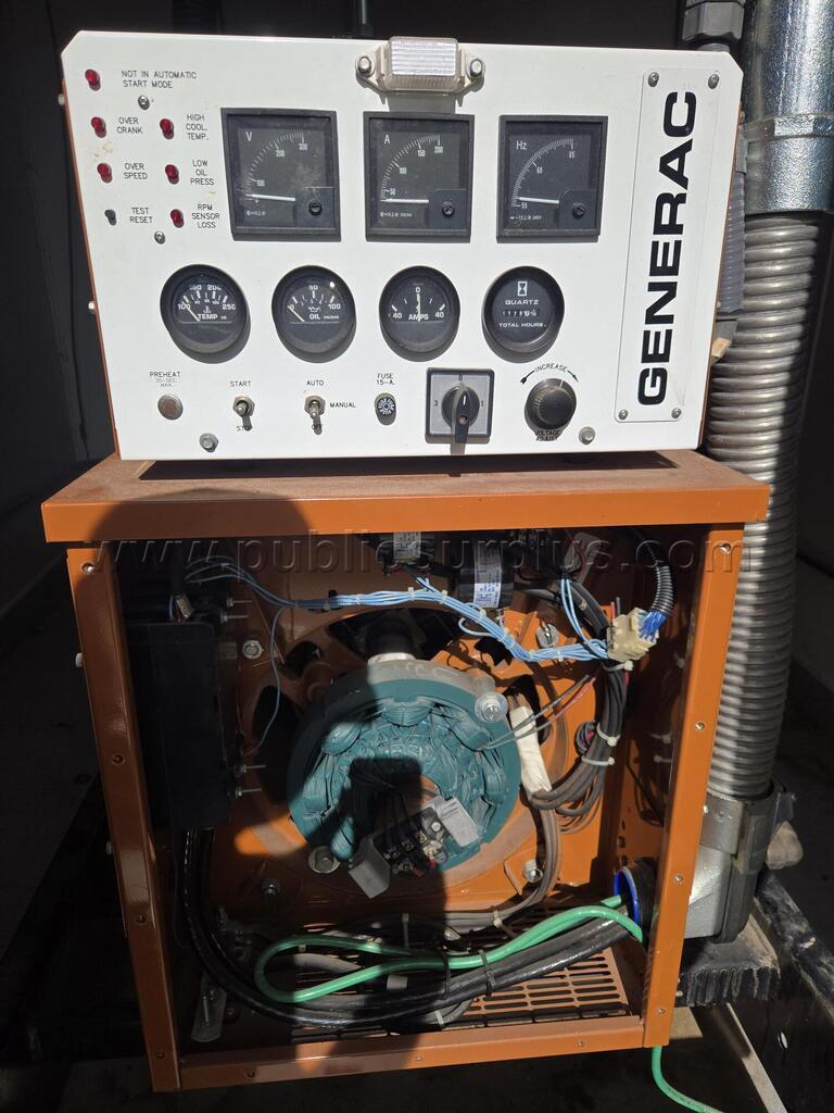 1997 45 KW single Phase Generac Propane Generator — photo 1