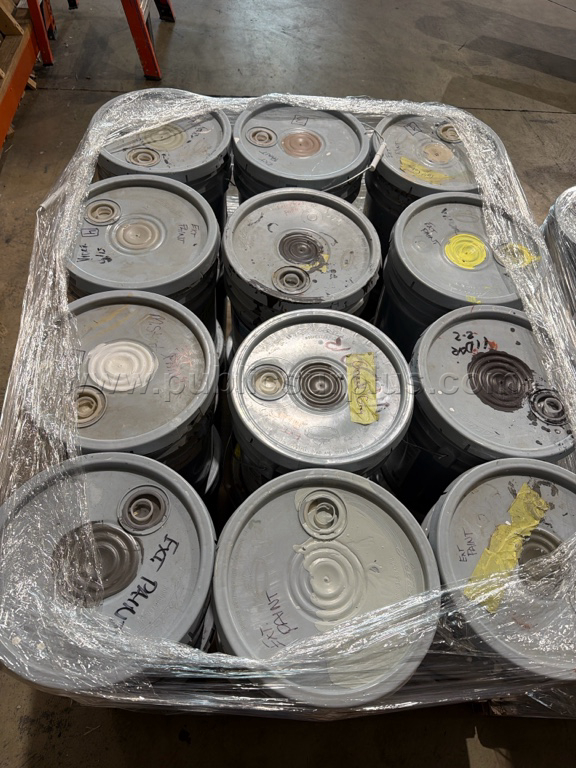 Pallet of Sherwin Williams Paint - FLOOR — photo 1