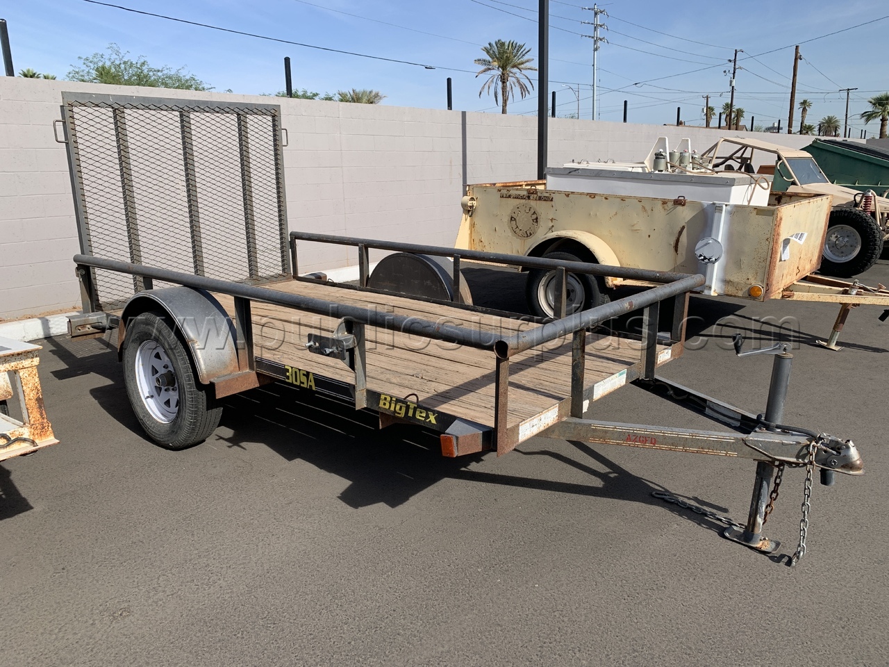 2009 Big Tex 10' Utility Trailer /KK — photo 1