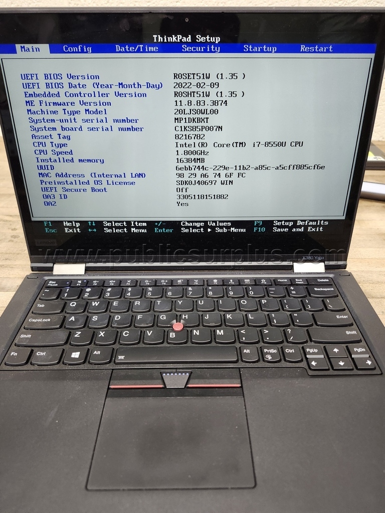 Lenovo ThinkPad X380 Yoga — photo 1
