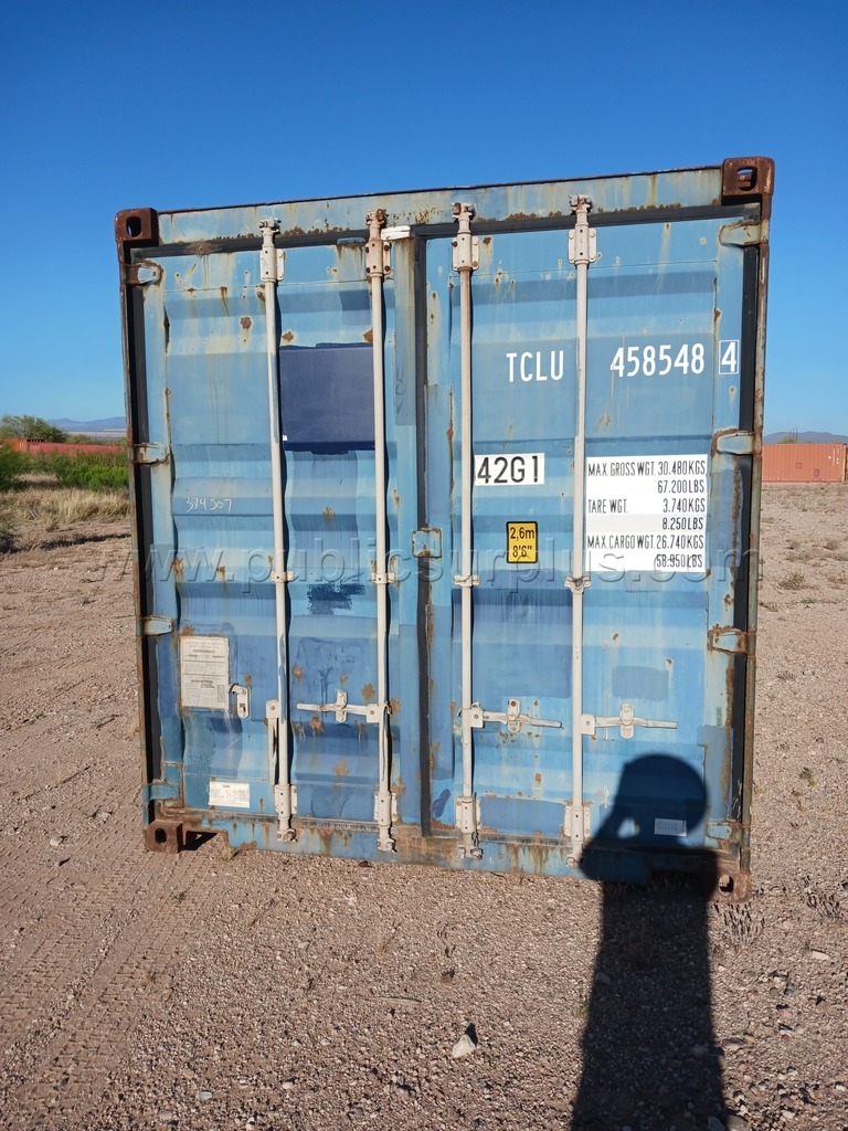 (1) 40' Storage Container - Used TCLU 458548 — photo 1