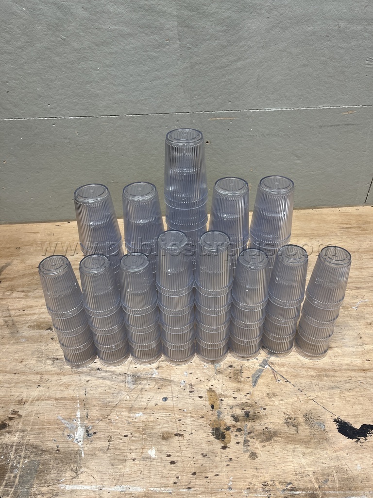 Lot of 61 Plastic Tumblers — photo 1