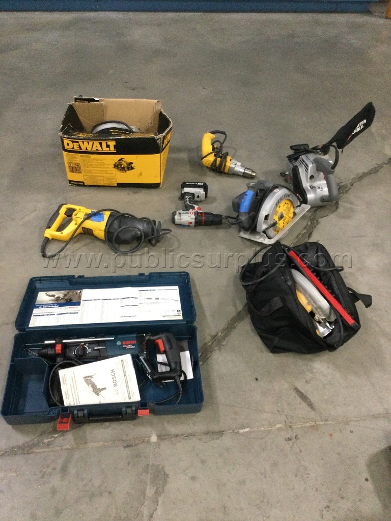 USED VARIOUS POWER TOOLS — photo 1