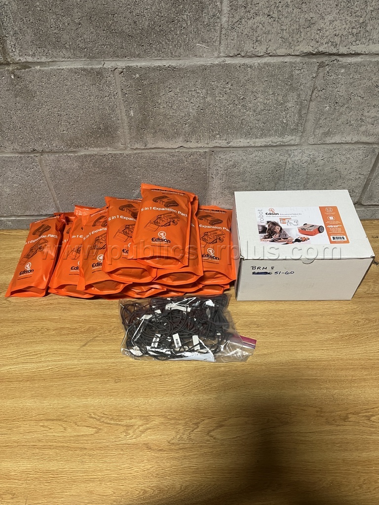 Lot of 30, Edison Robots & Expansion STEM Kits — photo 1