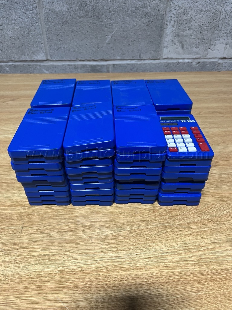Lot of 79, TI-108 Calculators — photo 1