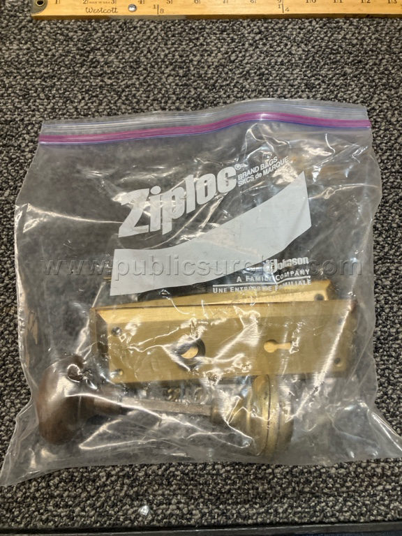 Vintage Mortise Door Lock Set #4 - J — photo 1