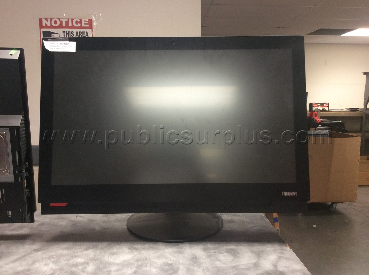 LOT OF (2) AIO THINKCENTRE  COMPUTERS - SOLD AS IS - 535 — photo 1