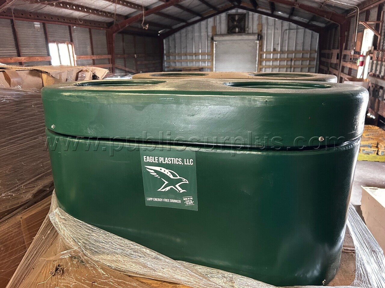 Livestock Water Drinker Troughs, Eagle Plastic (W26-21041) [Ona, Florida] DD — photo 1