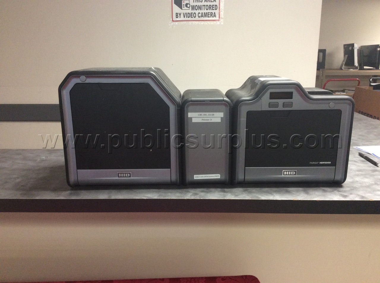 CARD PRINTER  - SOLD AS IS - 542 — photo 1