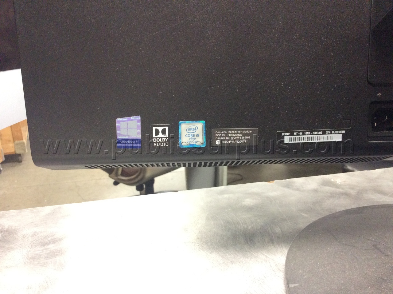 LOT OF (2) AIO THINKCENTRE- SOLD AS IS - 546 — photo 1
