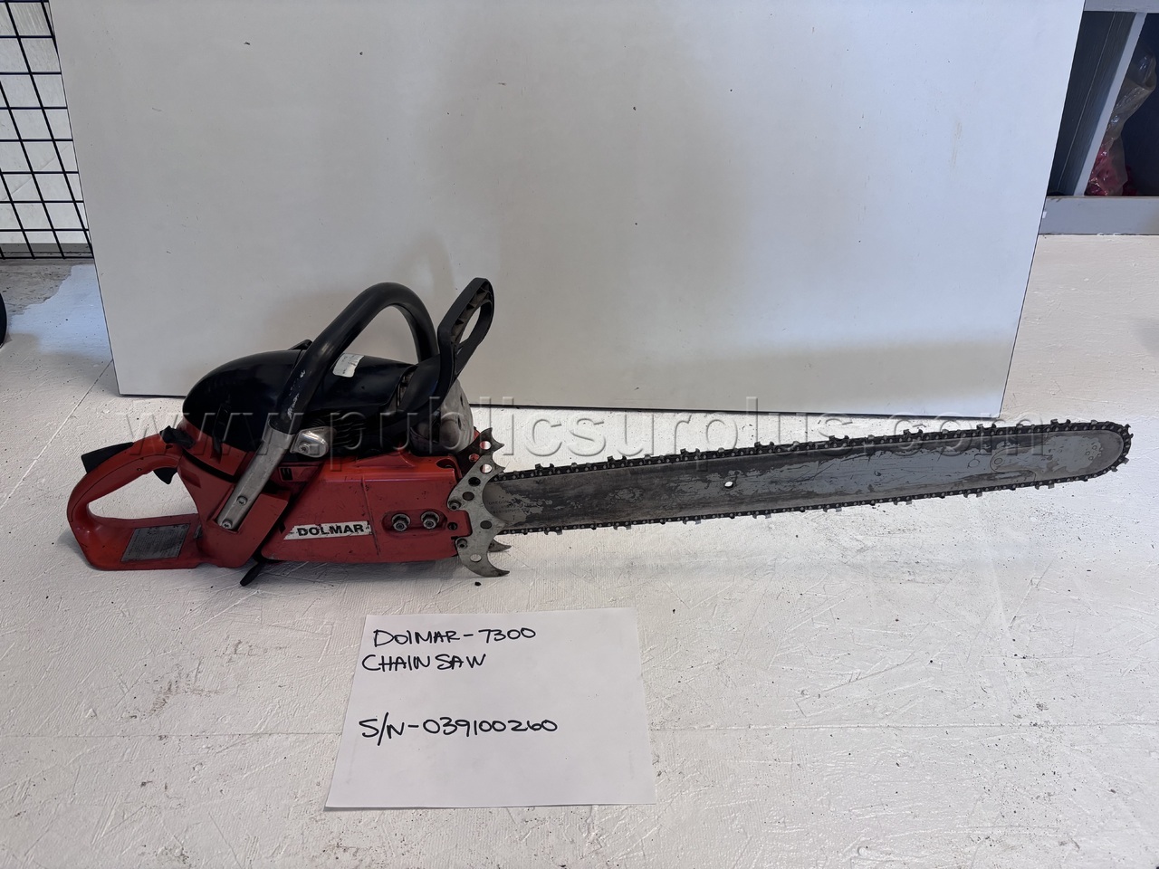 Dolmar Chainsaw 7300 — photo 1