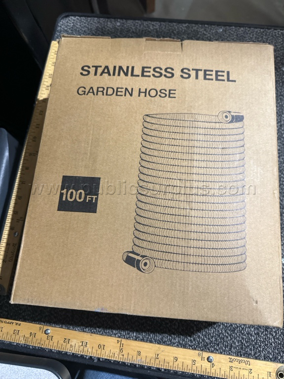 100ft Stainless Steel Garden Hose - B — photo 1