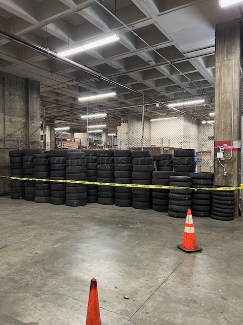 Large lot of Approx 235 Used Tires — photo 1
