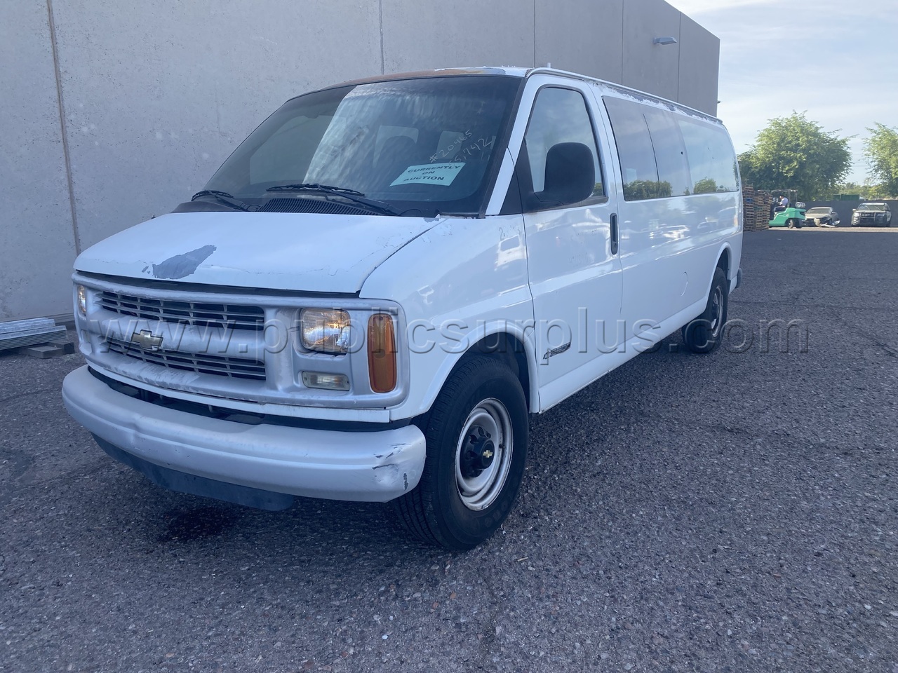 2000 CHEVROLET 3500 15 PASSENGER VAN - NO SHIP - FA 20465 — photo 1