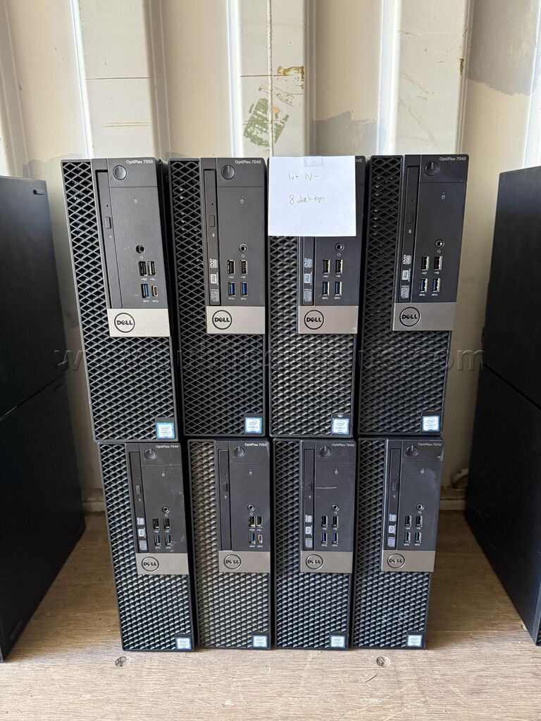8 Dell OptiPlex Business-class Desktop Computer (Lot N) — photo 1