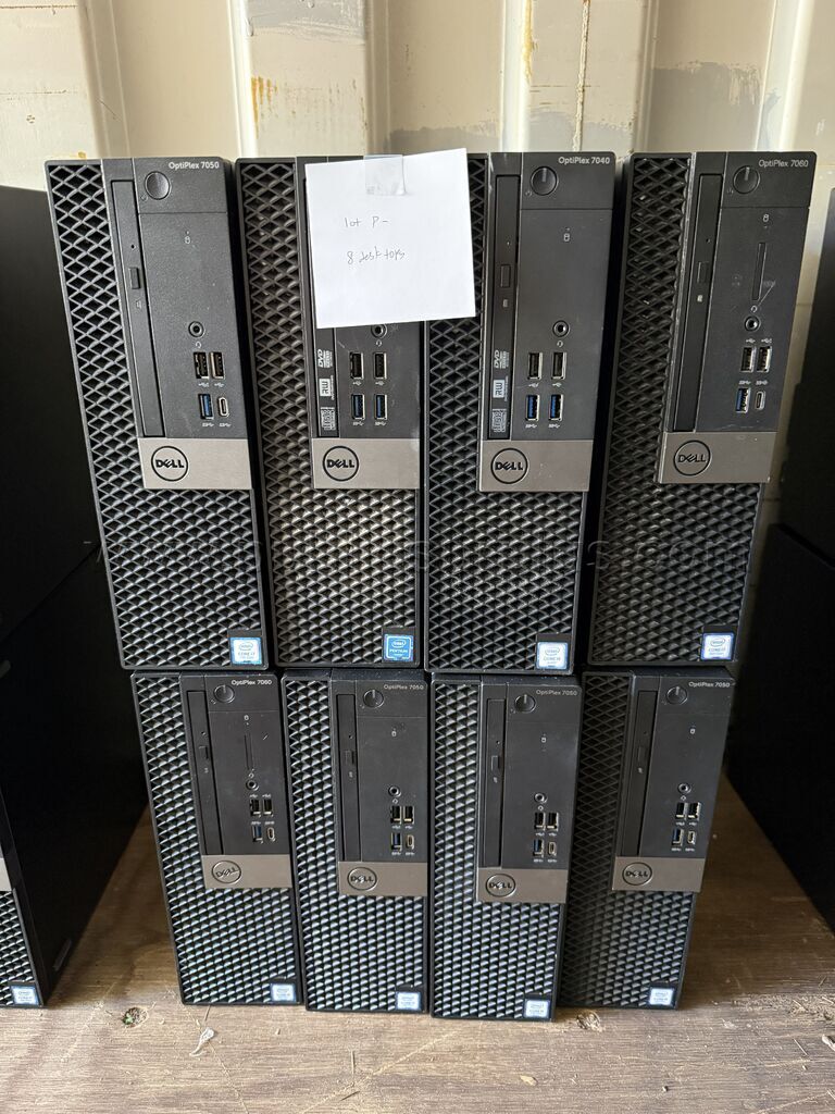 8 Dell OptiPlex Business-class Desktop Computer (Lot P) — photo 1