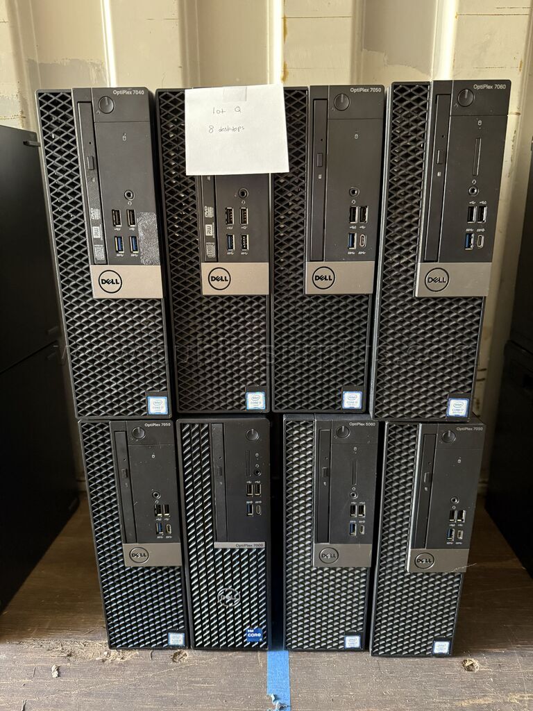 8 Dell OptiPlex Business-class Desktop Computer (Lot Q) — photo 1