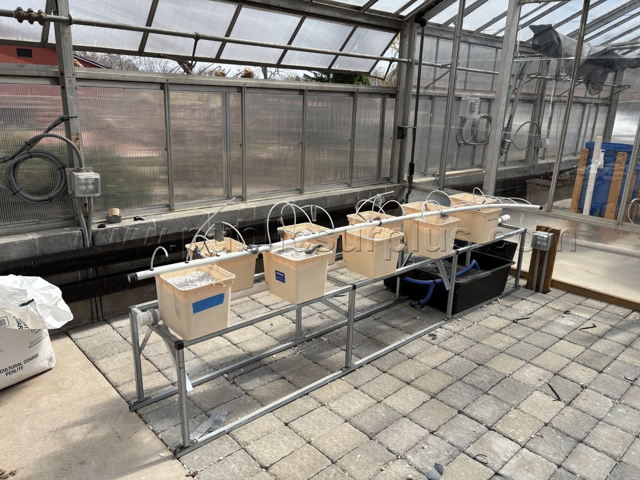 Demonstration Hydroponic setup — photo 1