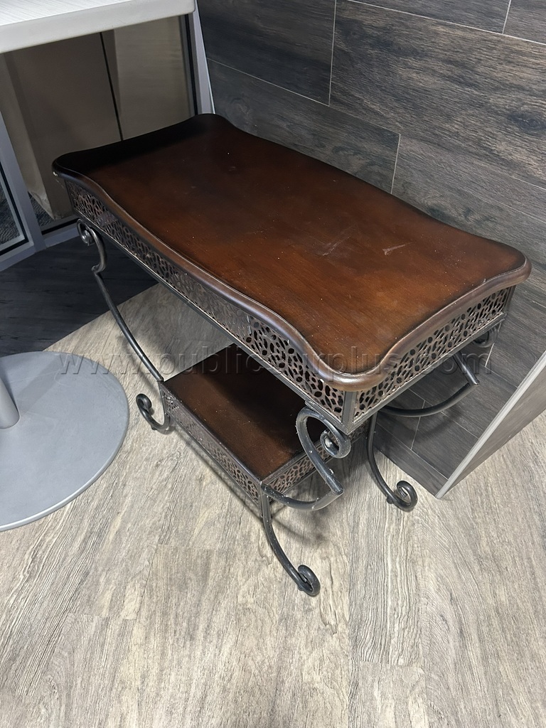 Decorative Wood Table — photo 1