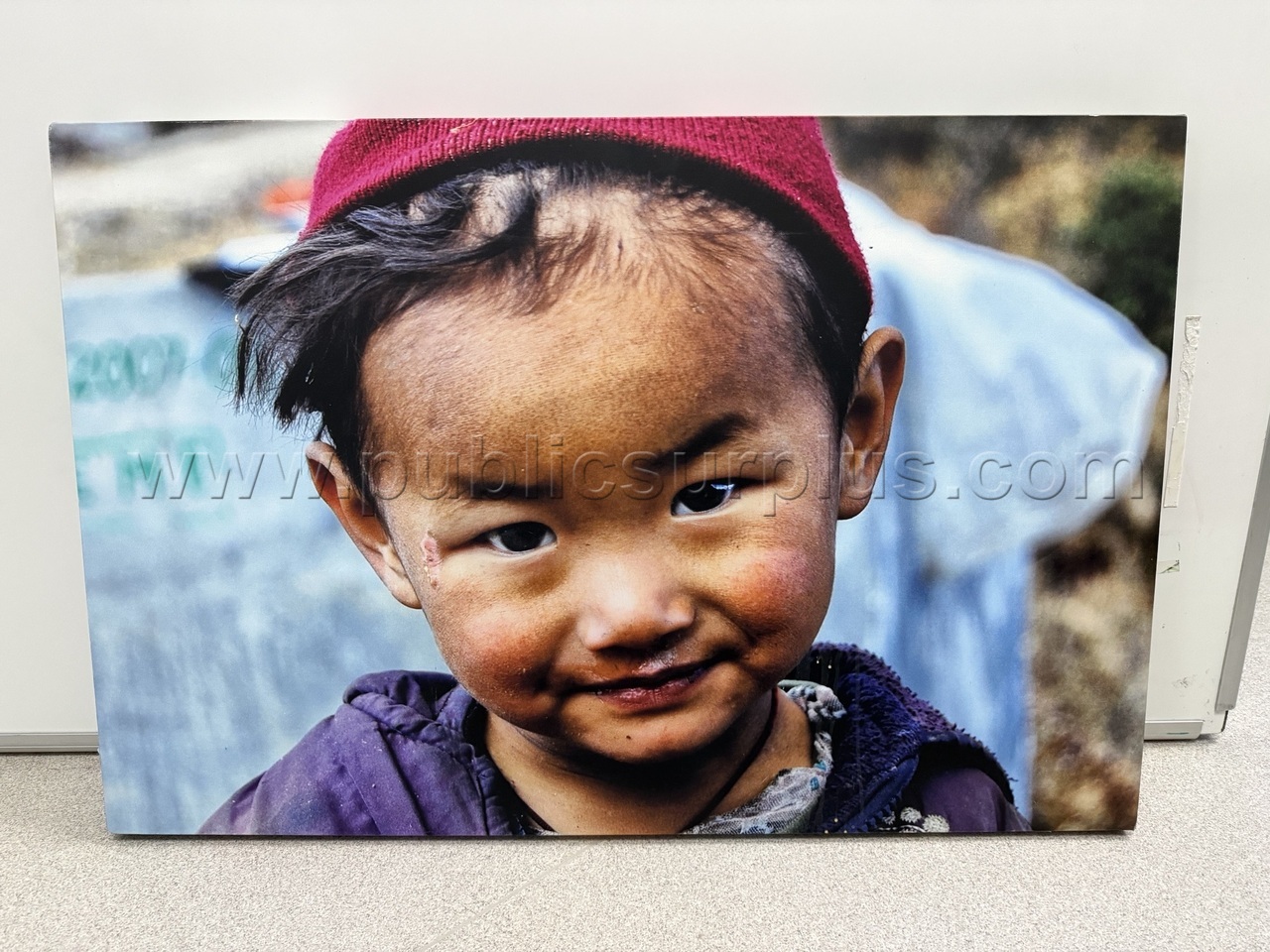 Auction#76- kid picture canvas — photo 1