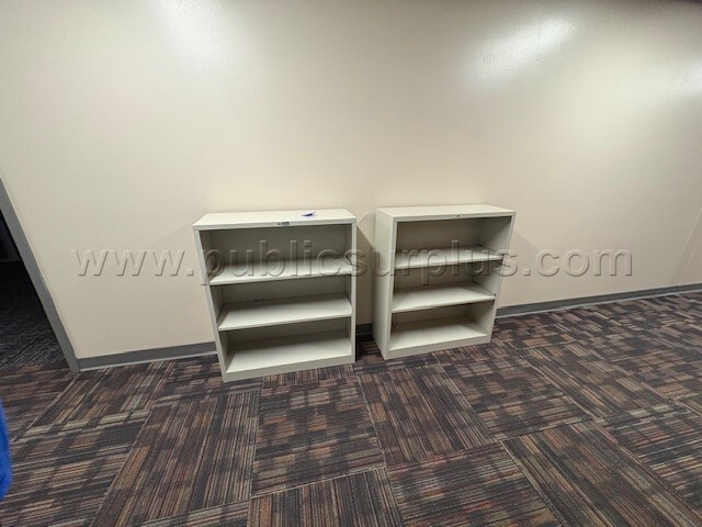 2 Metal Book Shelves — photo 1