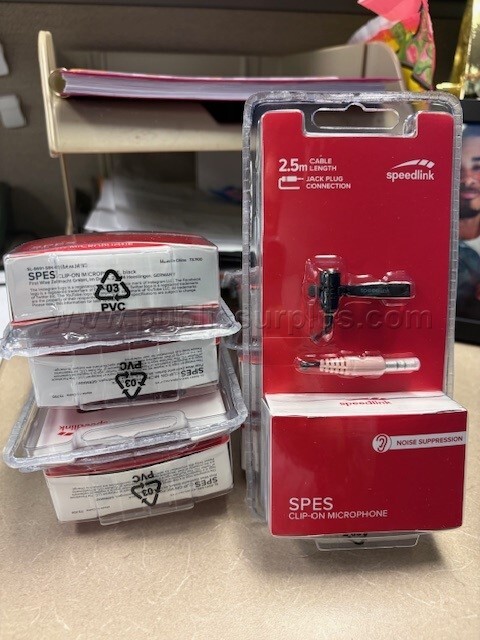 8- Speedlink Lapel and Mic Cables — photo 1