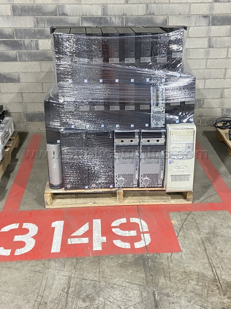 1 Pallet of Assorted Computers  for parts & repairs- Untested- /RA — photo 1