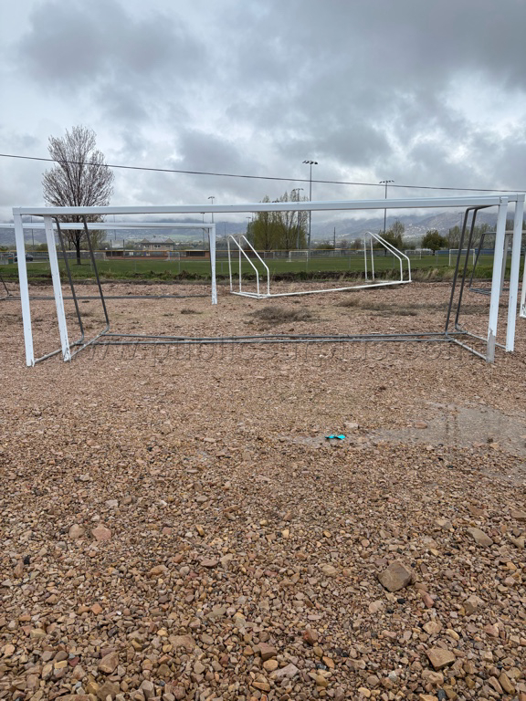 Set of Soccer goals — photo 1