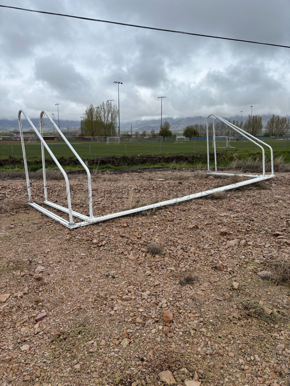 Set of Soccer goals — photo 1