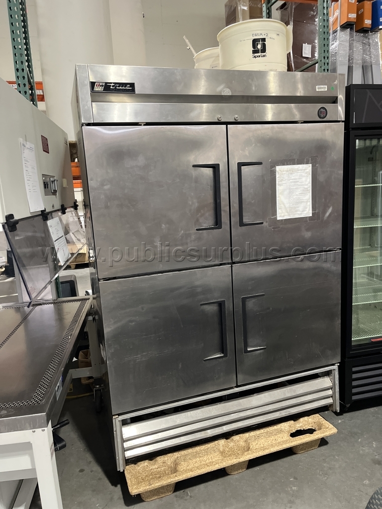 True Commercial Refrigerator - Stainless Steel- by 107-ZW — photo 1