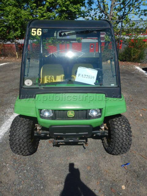 John Deere Gator 4x2 w/Plow — photo 1