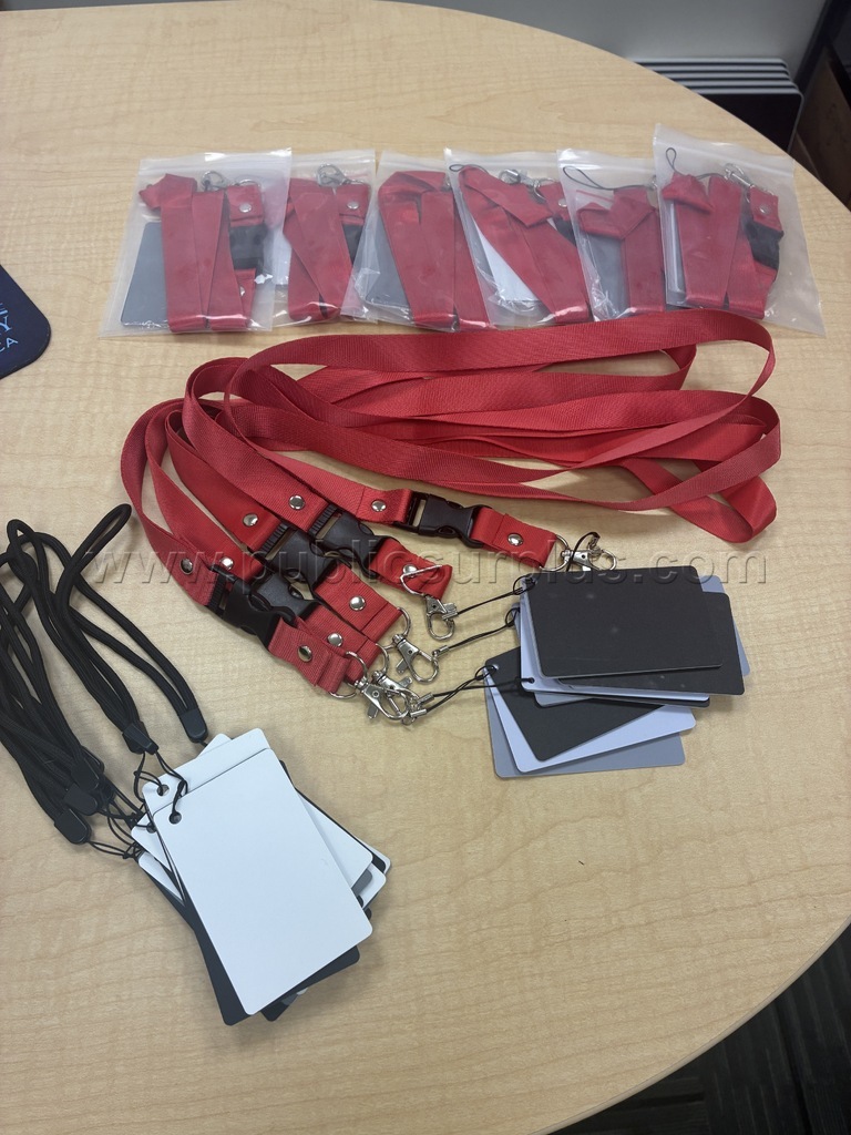 White Balance Card Set (lot of 19) — photo 1