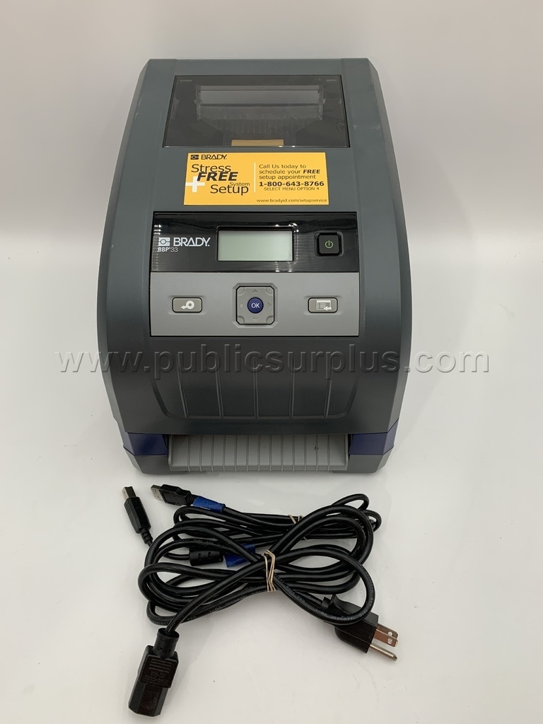 Sign & Label Printer, Brady BBP33 - Shipping $30 /KK — photo 1
