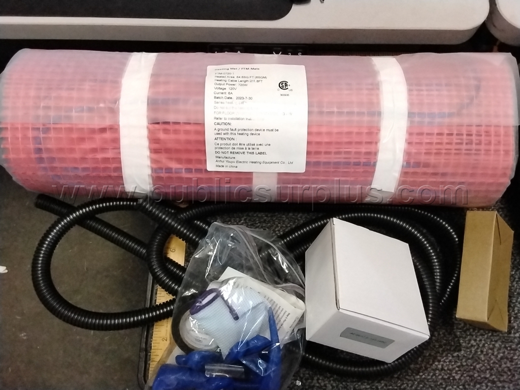 65 Sqft Electric Radiant Floor Heating System - FF — photo 1