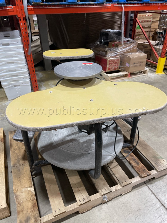 CLAY WHEELS and HEINTZE/BLANCKERTZ PRINTING PRESS, BRENT SLAB ROLLER — photo 1