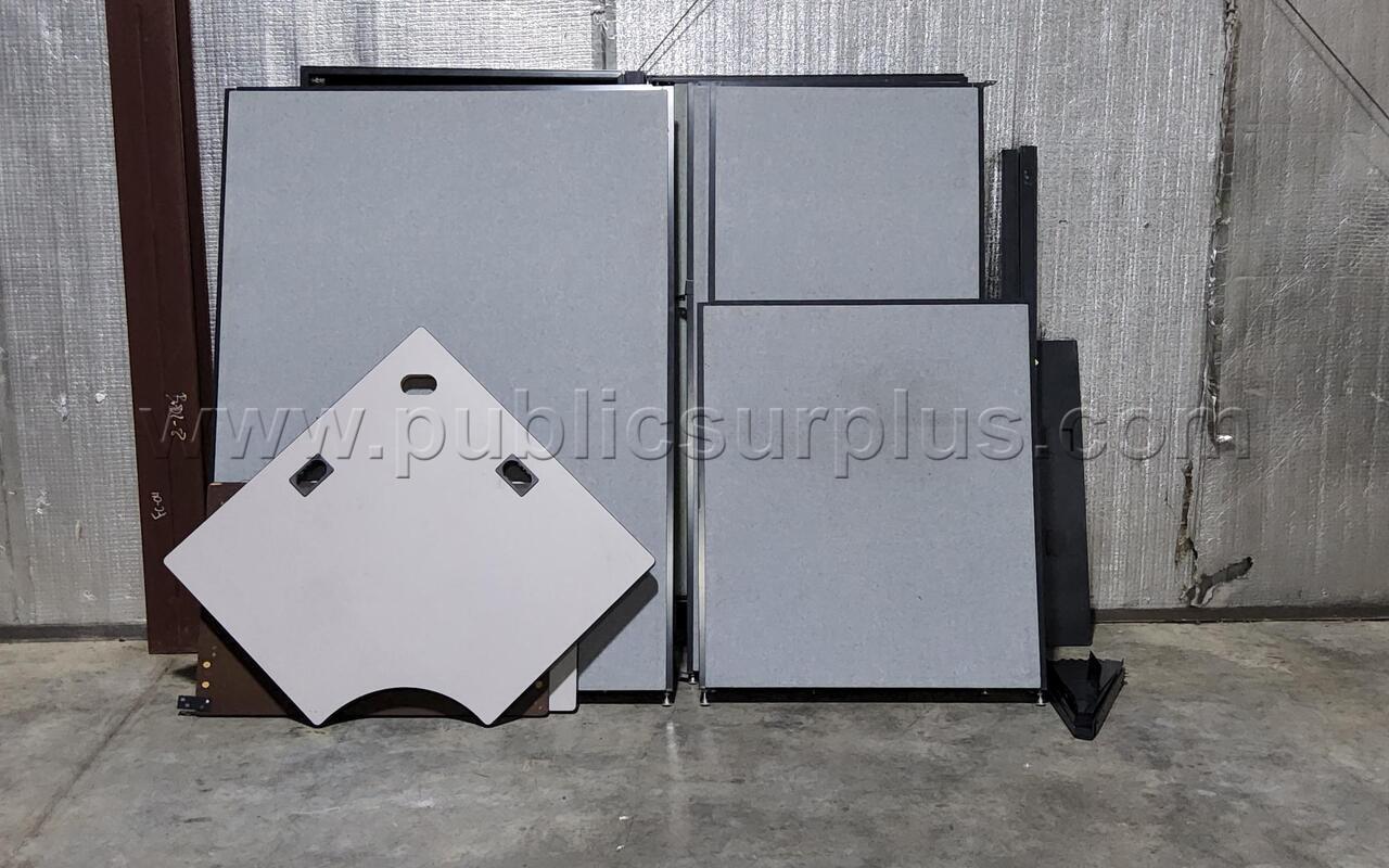 LOT OF PARTITION PANELS — photo 1
