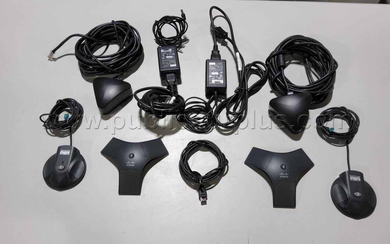 LOT OF VARIOUS CISCO CONFERANCE PHONE SYSTEM — photo 1