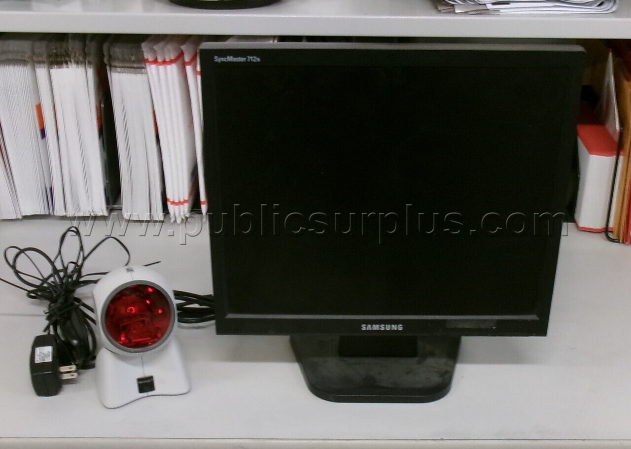Samsung Monitor and Orbit Barcode Scanner — photo 1