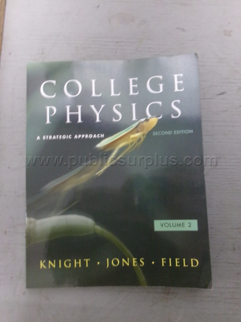 College Physics: A Strategic Approach, Volume 2 Textbooks — photo 1
