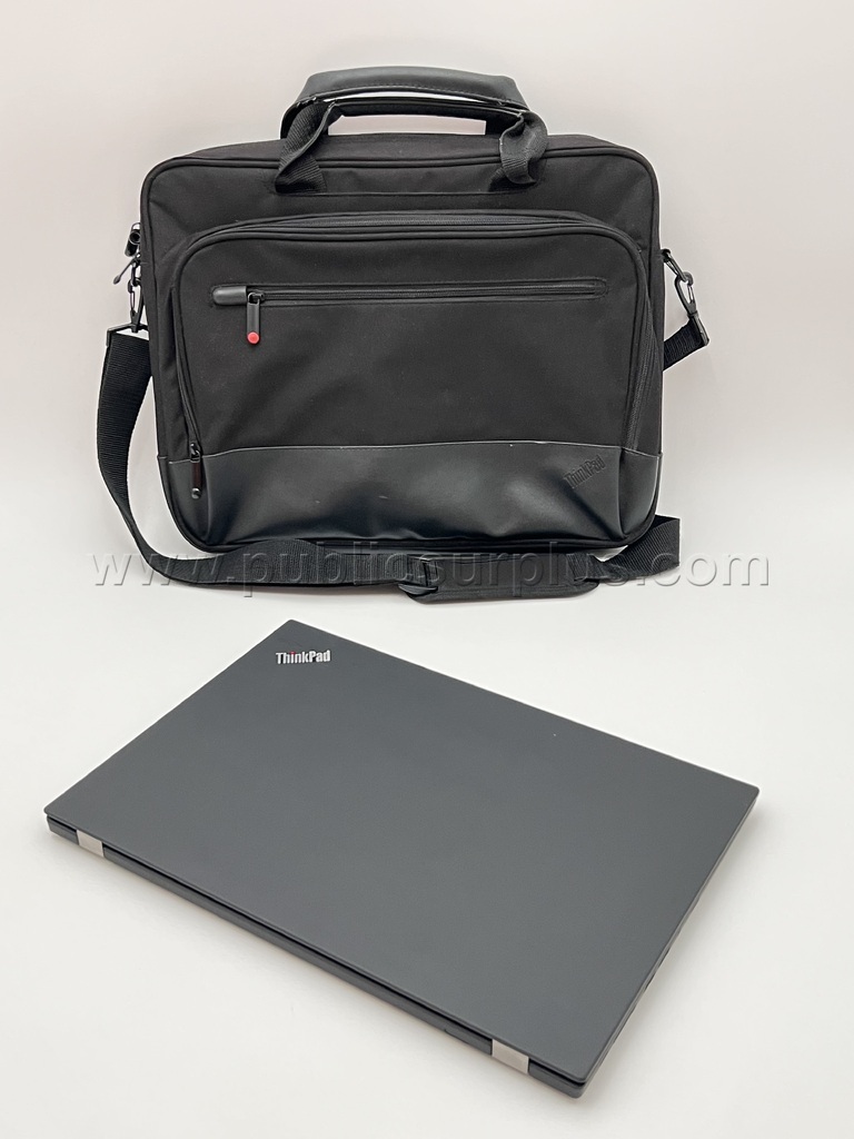 1 Lenovo ThinkPad Laptop with Carrying Case - Windows - Shipping $20.00 /RA — photo 1
