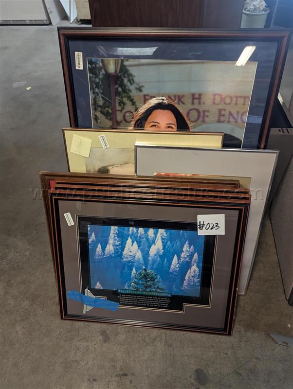 #023 (7) PICTURE FRAMES/PAINTINGS — photo 1