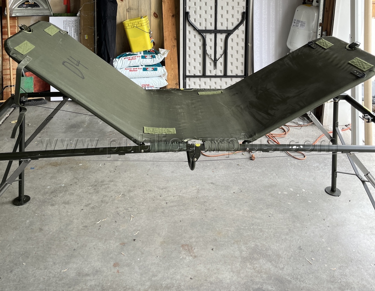 Military Adjustable Folding Field Hospital Beds — photo 1