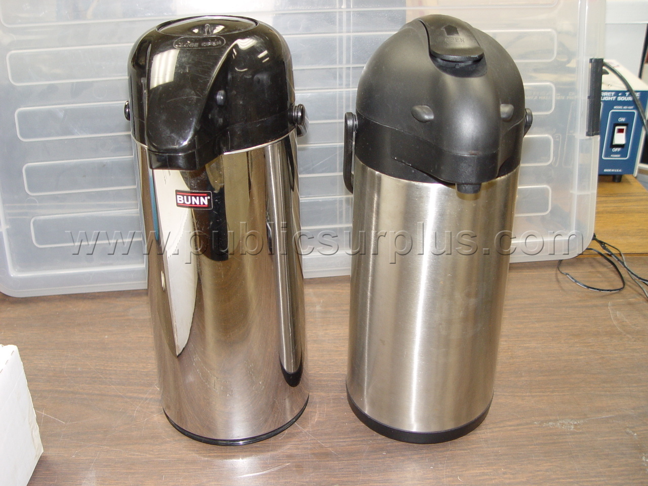 (2) Airpots 2.15 Ltr Each — photo 1