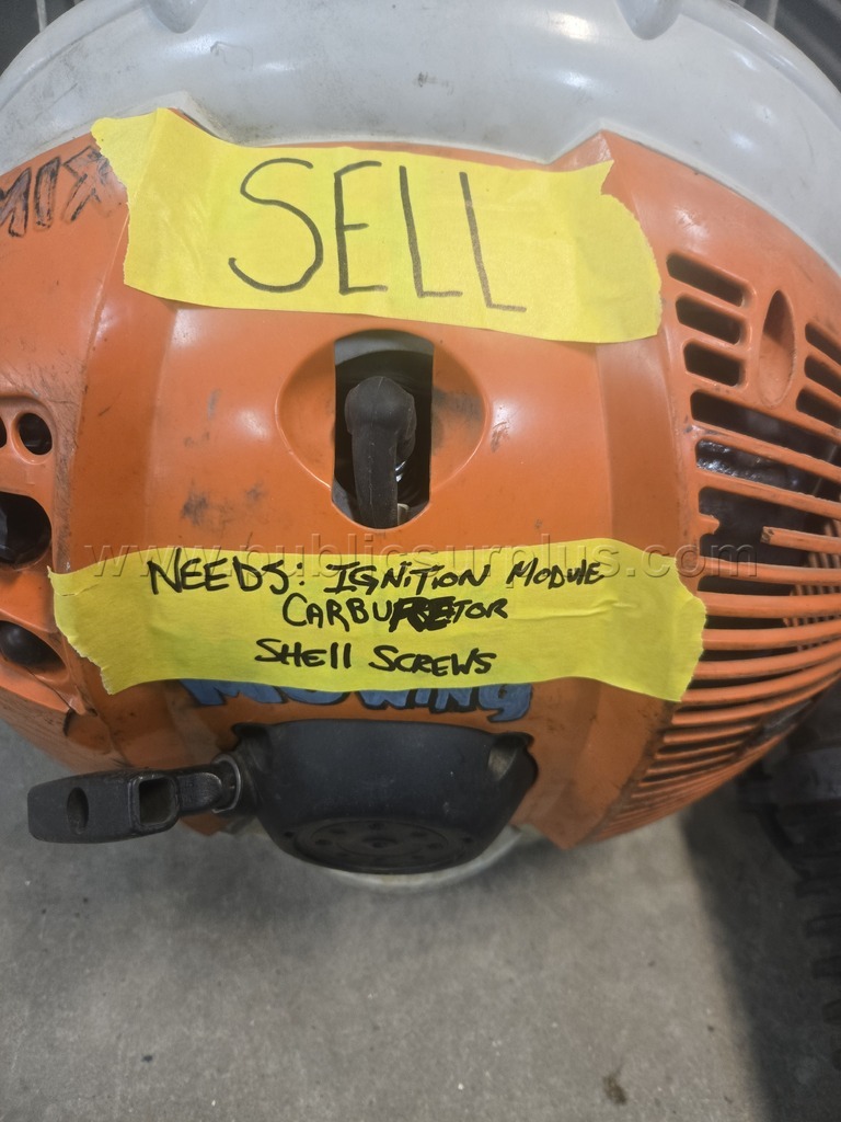 stihl backpack blower — photo 1
