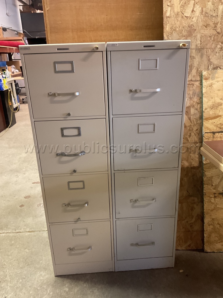 2-4 Drawer File Cabinet Lot # 4727 — photo 1