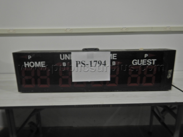 Unitec Time Digital Score Board - SEE VIDEO — photo 1