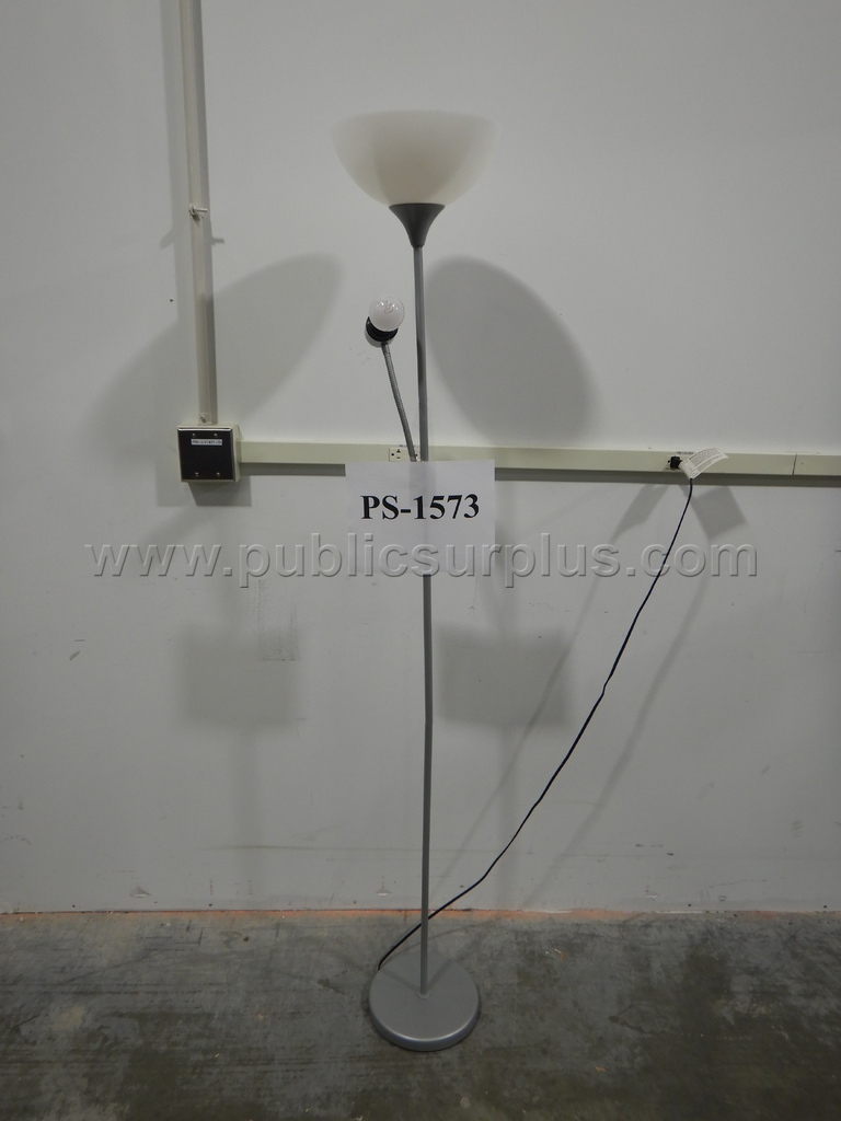 Floor Lamp w/ Adjustable Reading Light — photo 1